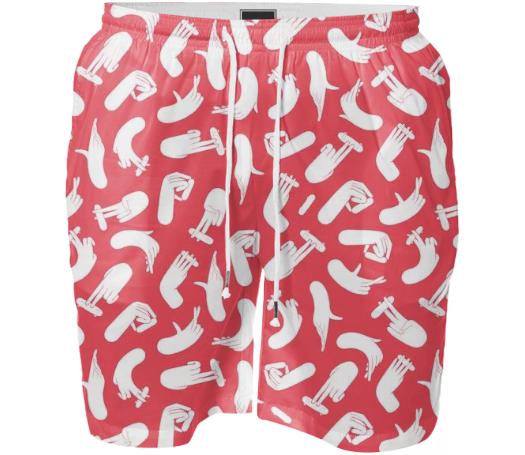 JANSAN FINGER SKATE ZWEMSHORT KLEUR