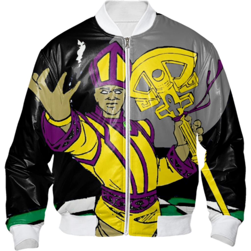 Men bomber jacket/blk style