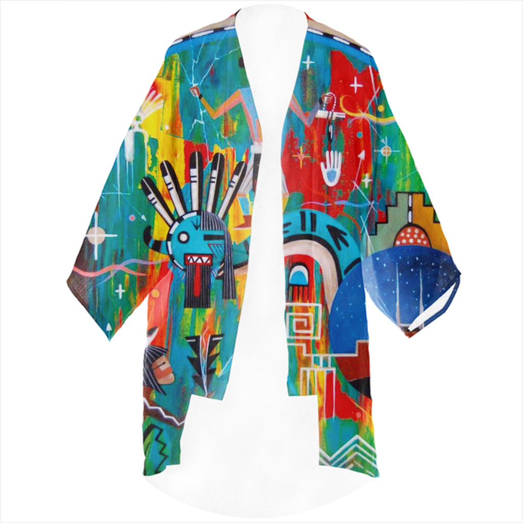 Hopi Linen Kimono