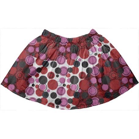 Pink Red Black Polka Dots Galore