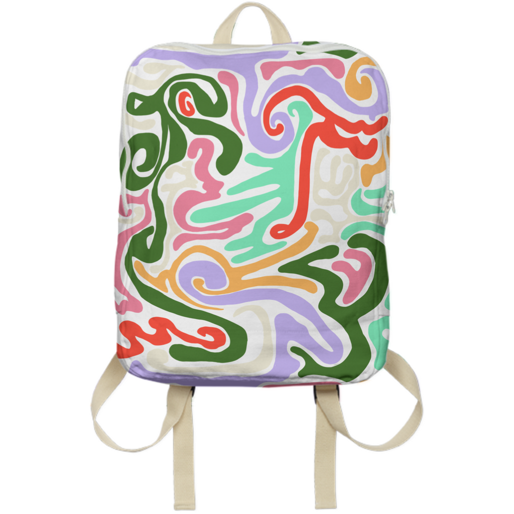 Colorswirl backpack