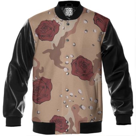 Dessert Rose varsity jacket