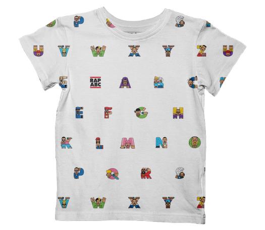 RAP ABC Kids T Shirt