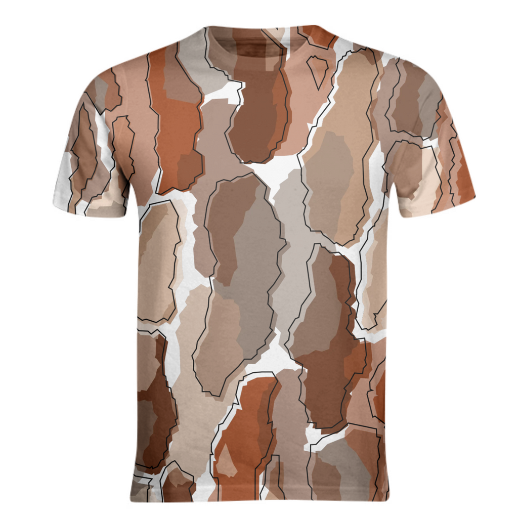 Kaarnacamo Mies metsässä