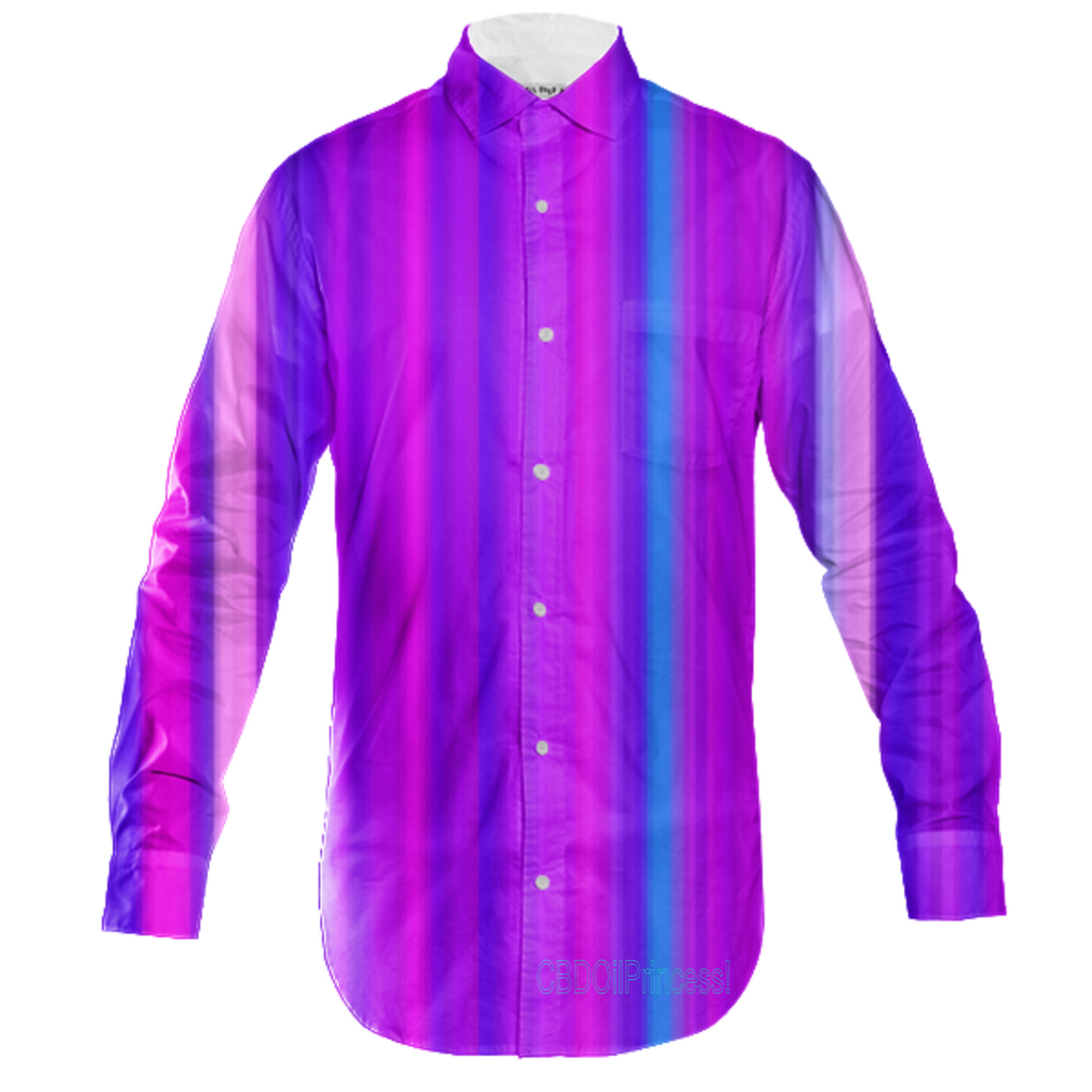 Purples, Pinks & Teal Men’s Dress Shirt!