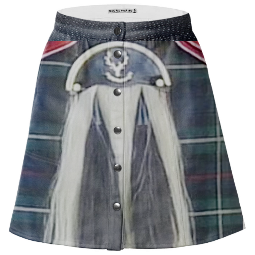 Kilty wrap skirt