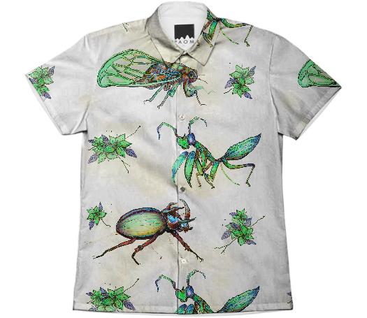 Green Insect Shirt