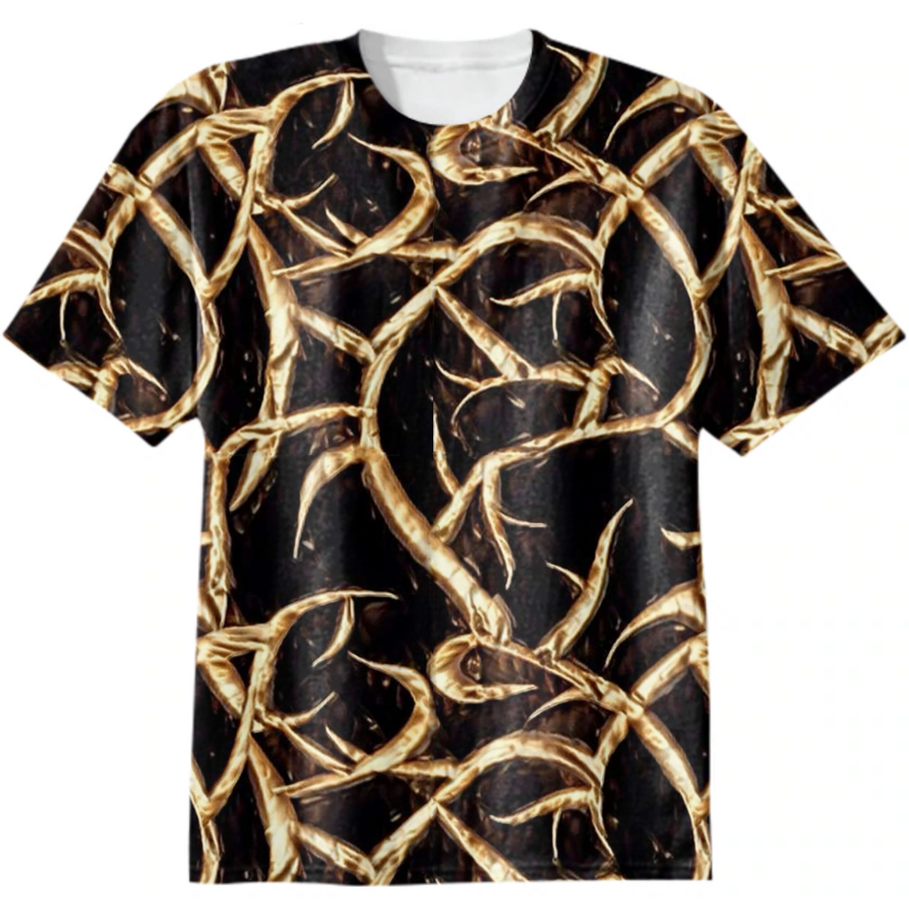 coral, golden plant, trend of the year, monochrome, minimalism, golden, brown