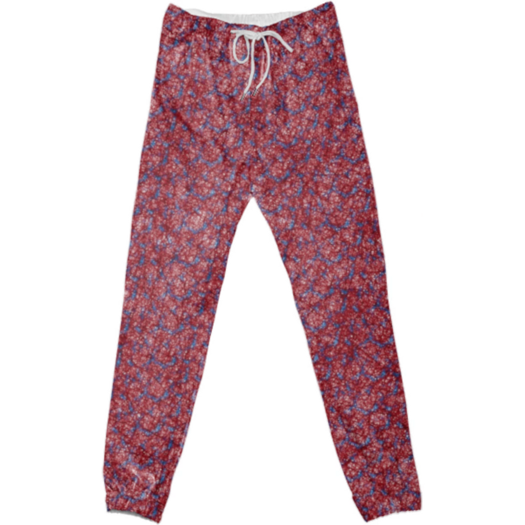 red with a bit blue