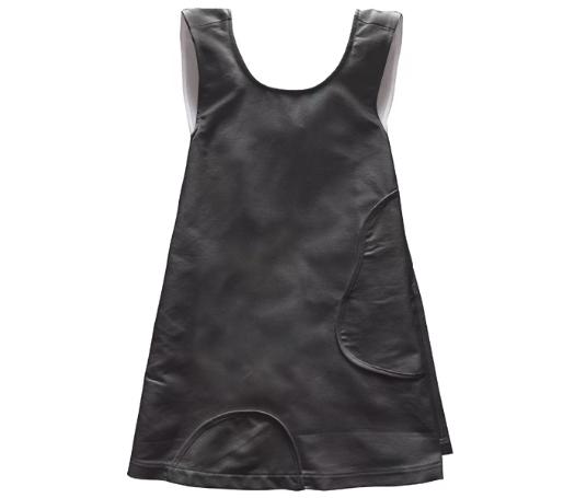 Kids Charcoal Designer Apron Dress