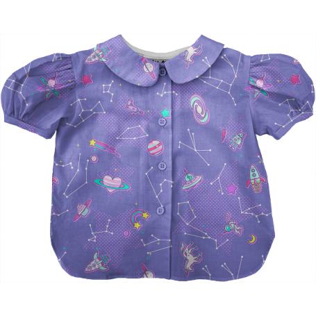 Stars Child Kids Blouse