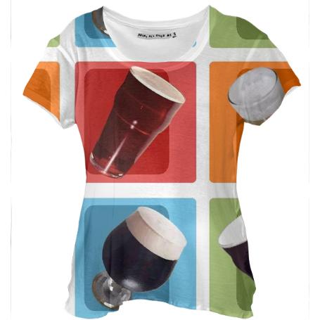 Craft Beer Colors Drape Shirt