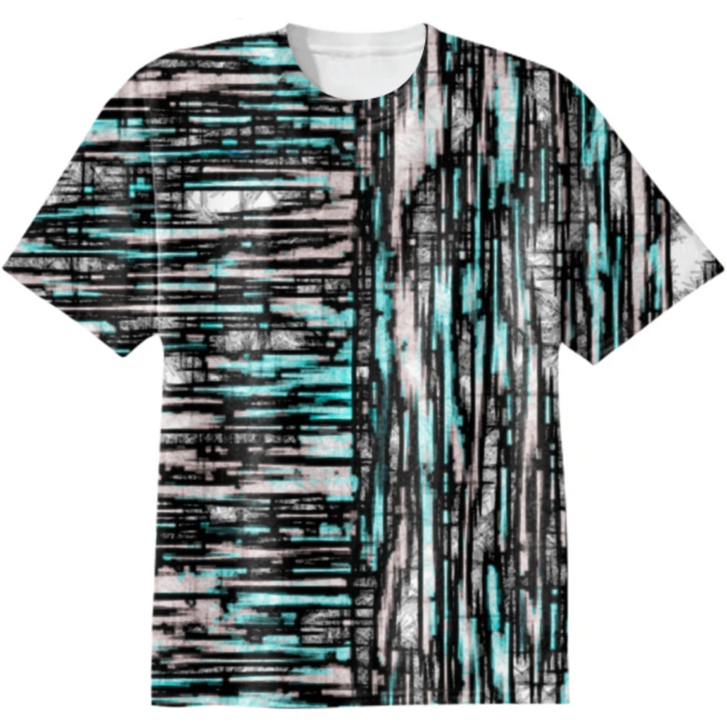 scribble lengthwise cross