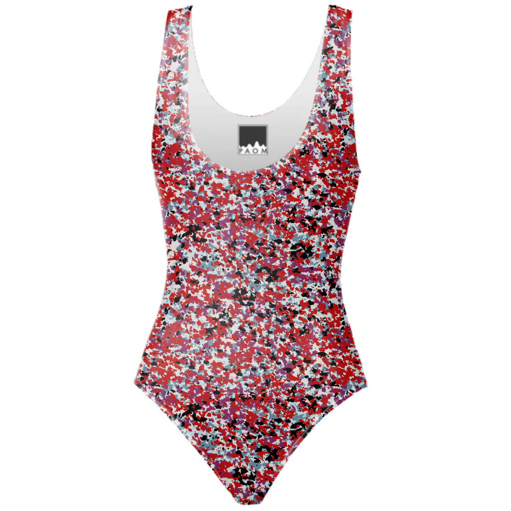 terrazzo-rouge swimsuit