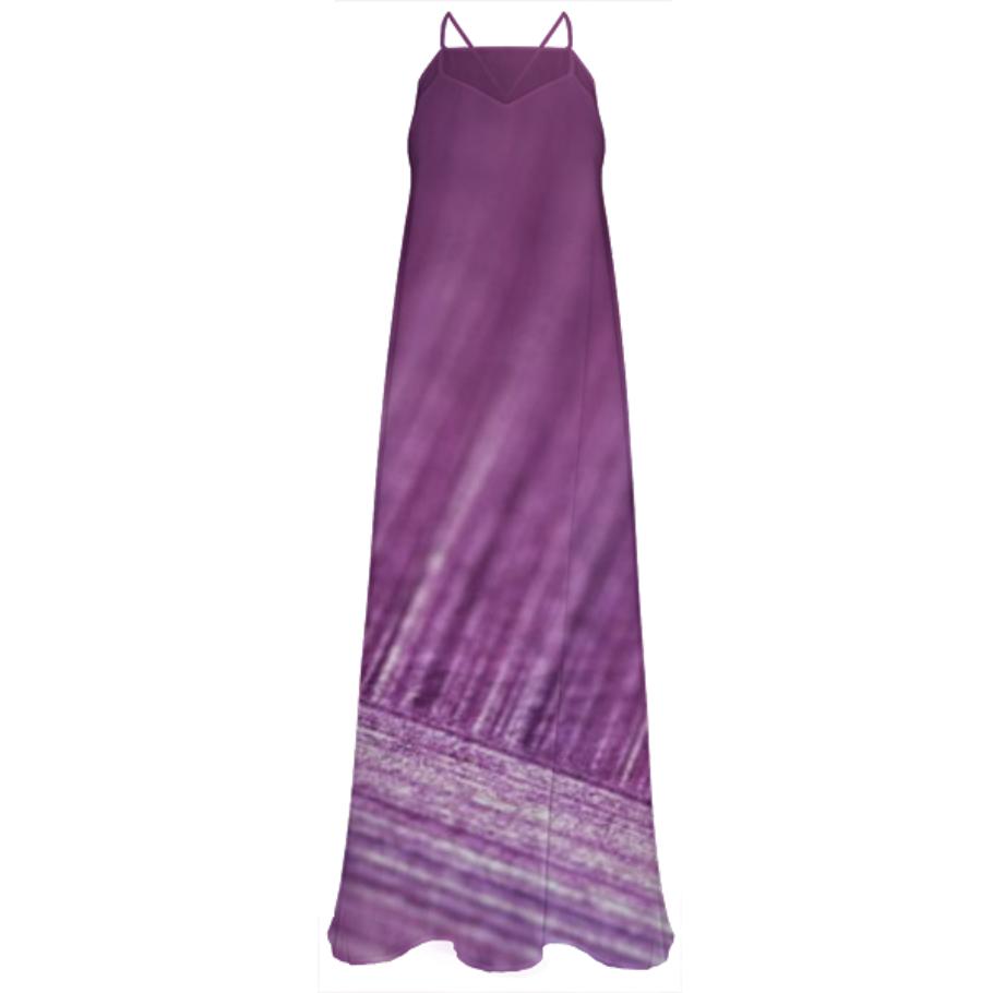 Luxury Designers artistic Purple magical Dress