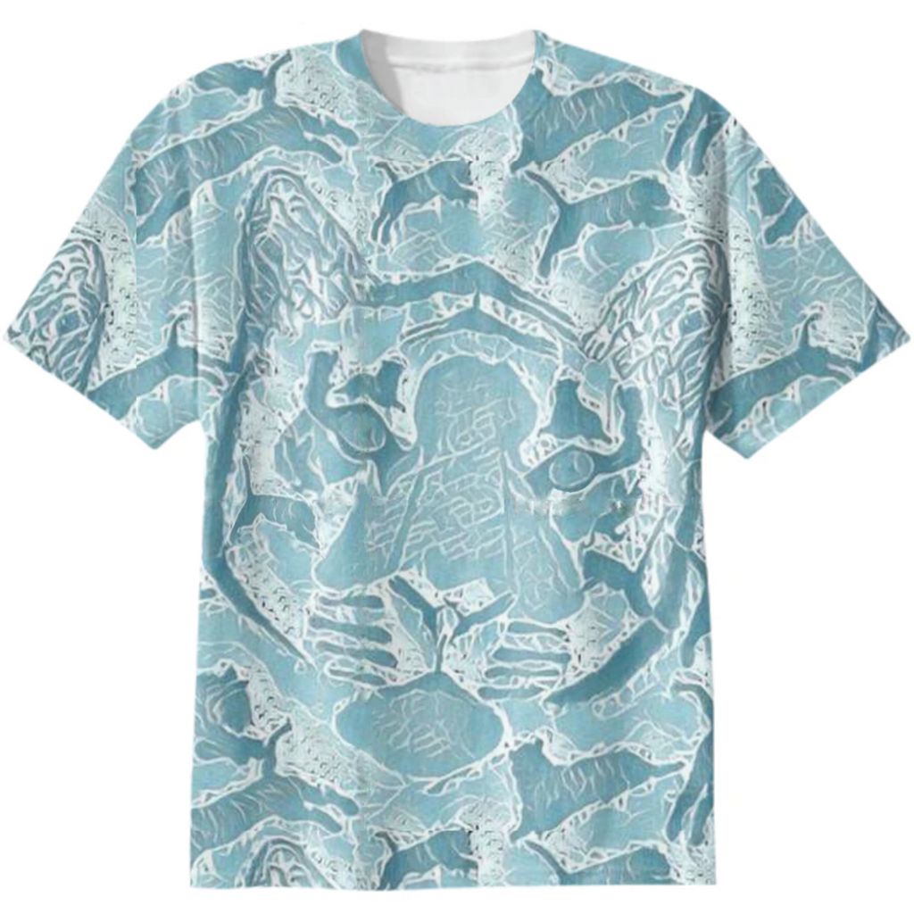 tigers, blue tiger, frosty windows, frost, color of the year, monochrome, minimalism