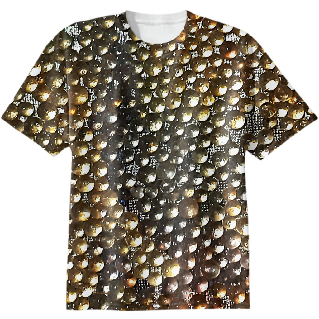 golden bubbles, trend of the year, circles, glow, monochrome, minimalism, endless pattern, brown green, gold, caviar,