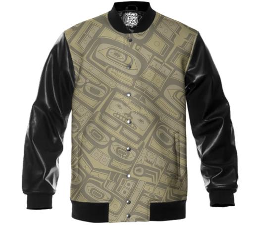 Chilkat Varsity jacket olive