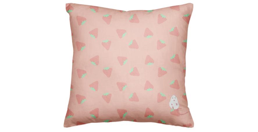 Strawberry Rat Pillow