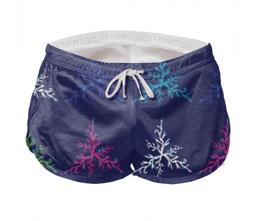MENS SHORTS BLUE MARE Corals illustration 3
