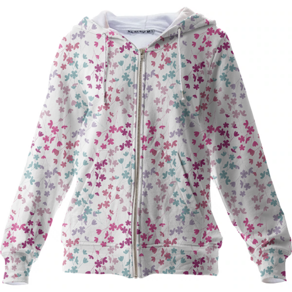 Floral hoodie