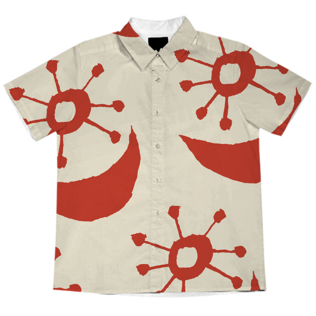 “ Form of the Sun ” Short Sleeve Blouse