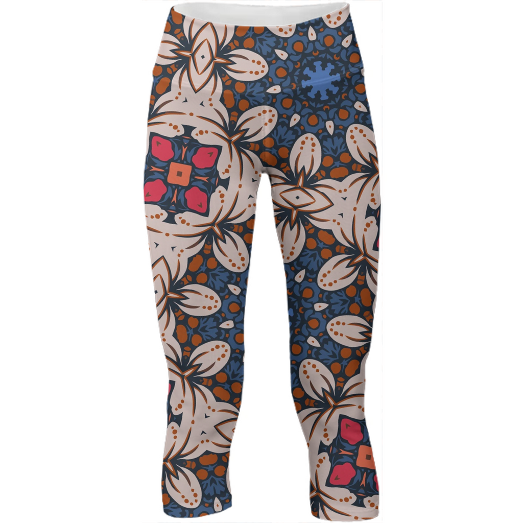 Ethnic Geo colorful yoga pants