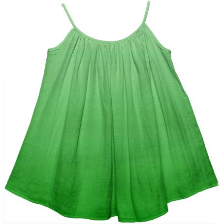 Green Gradient Tent Dress