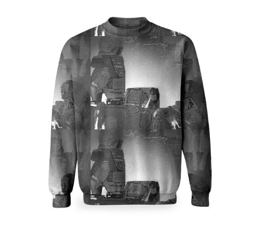 Sweatshirt Digital Expressionism 004