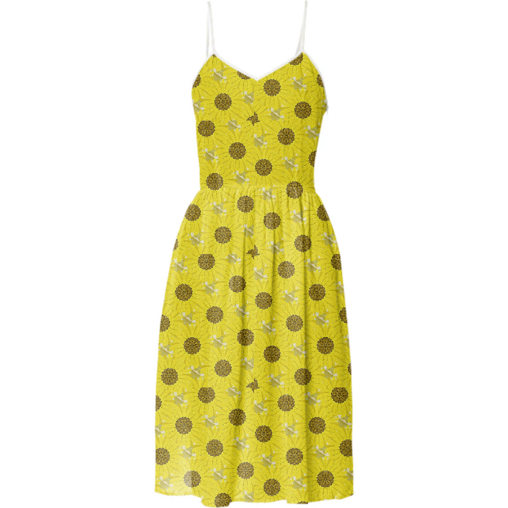 Sunflower Summer Dress