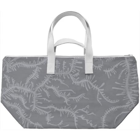 Ferning Gray Weekend Bag