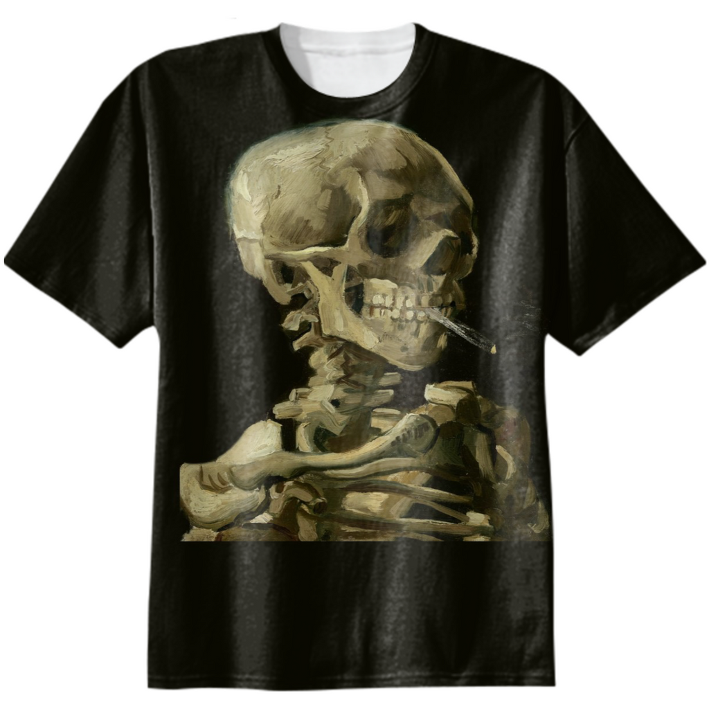 Van Gogh Skeleton Smoking smaller