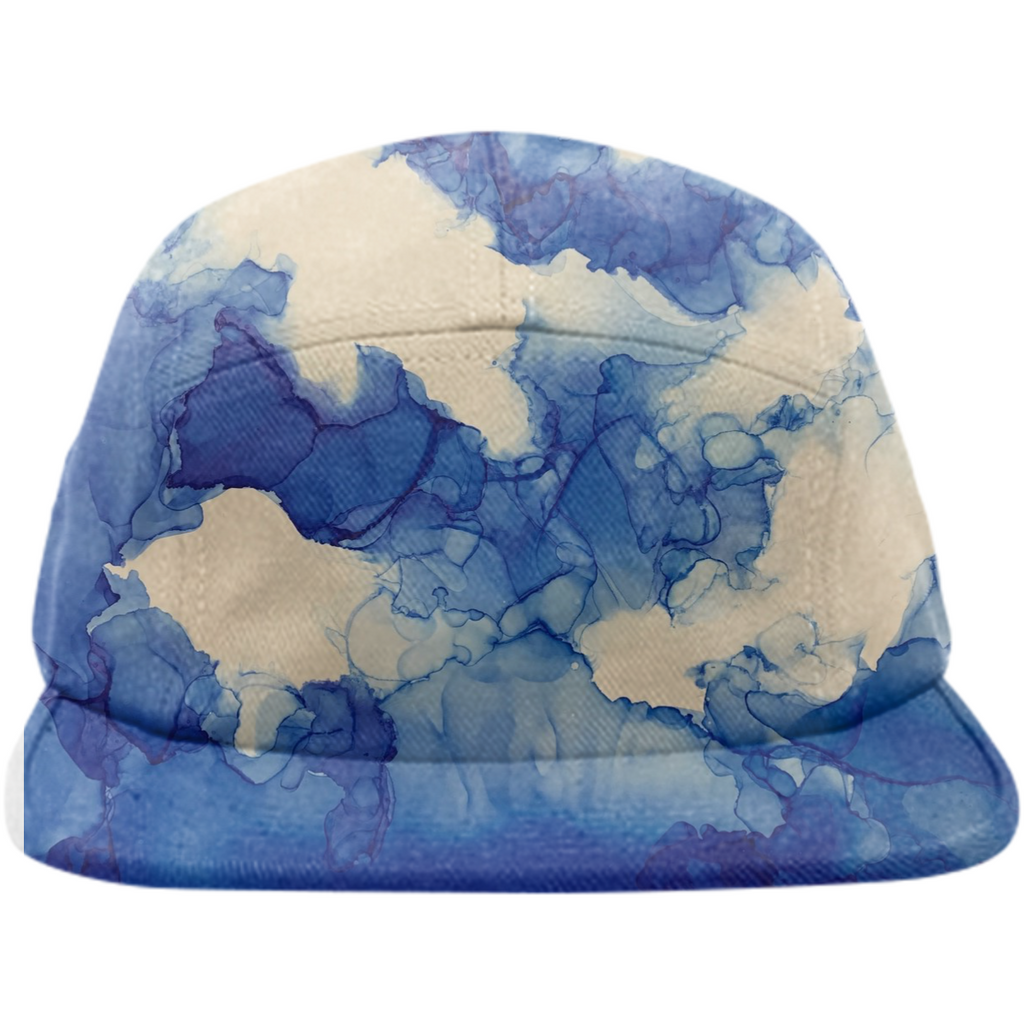 Gentian blue cap