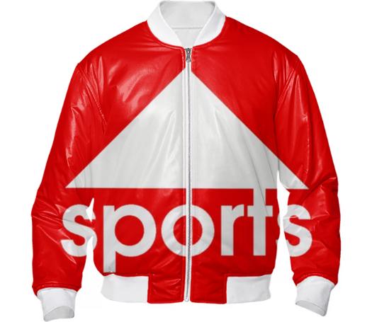 SPORTS brand bomber jacket