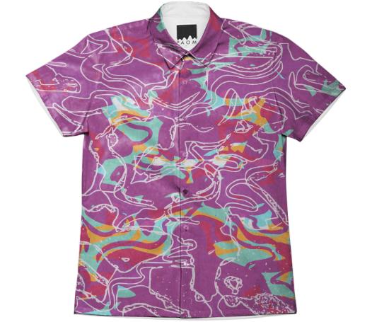 Sneaky Snake Button up shirt