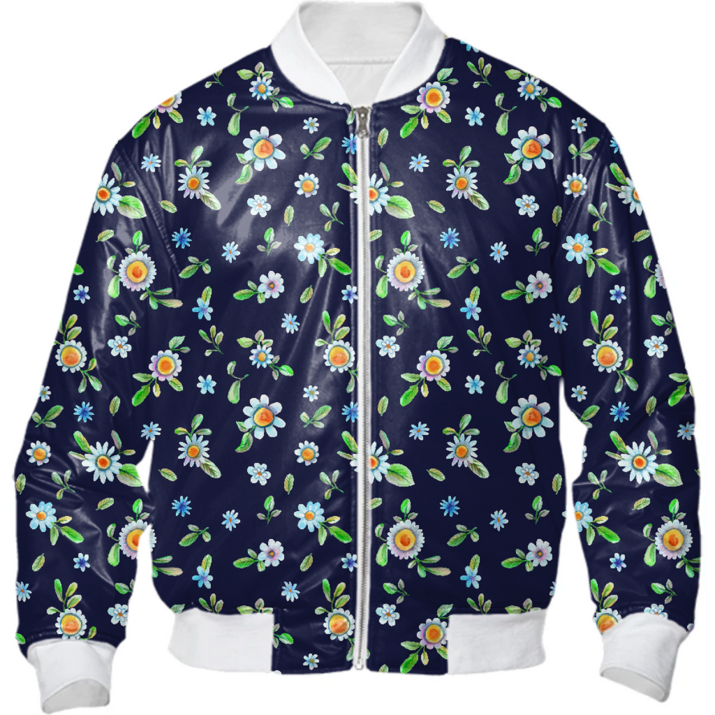 Navy daisies