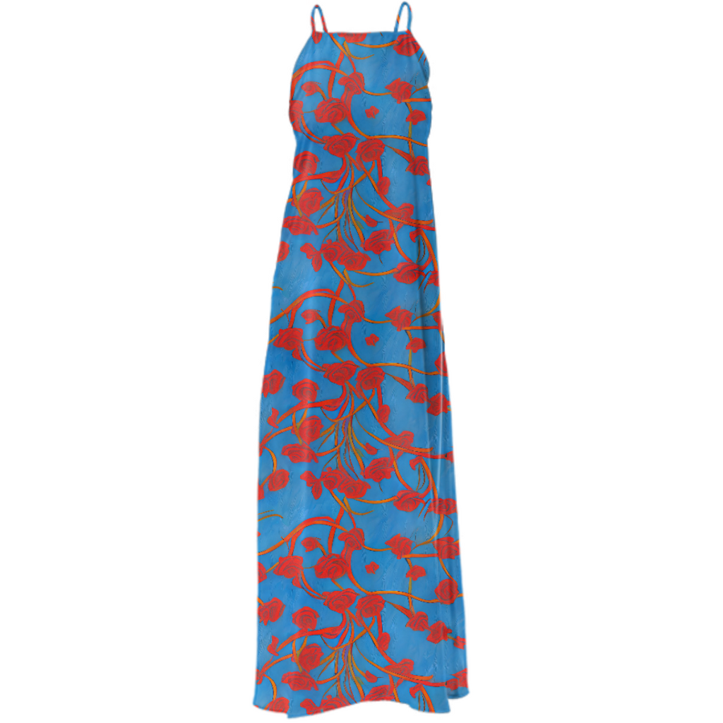 Red and Blue Maxi
