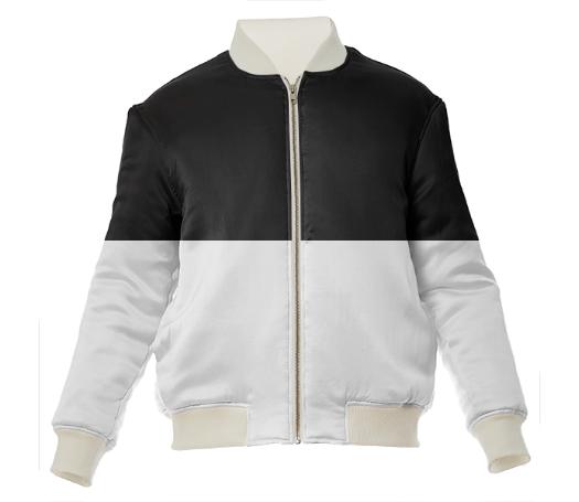 E12 London TONE2 Silk Bomber Jacket