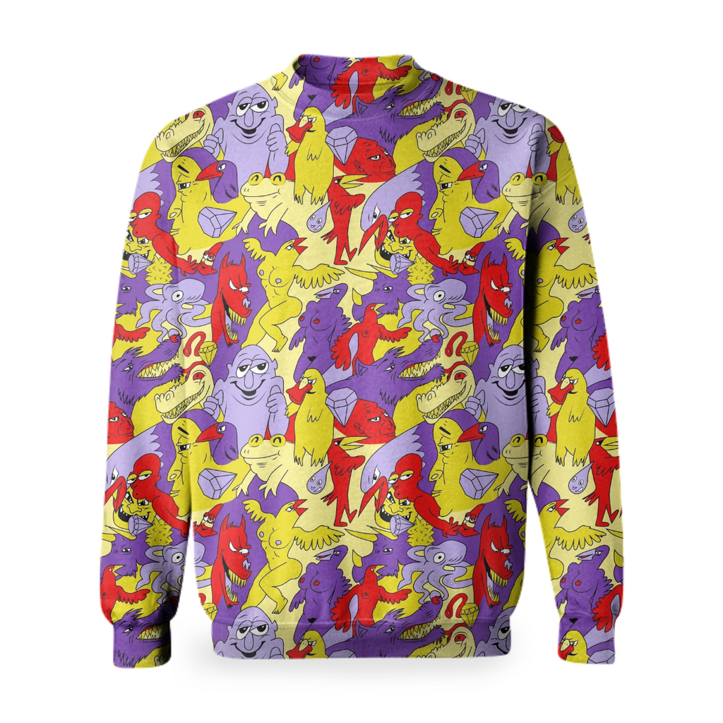 Bright Topless Bird Party