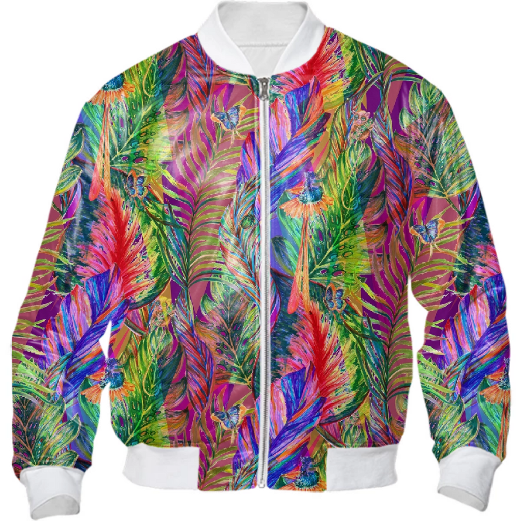 Night Shimmer day jungle animals and leaves