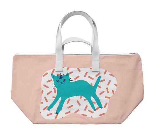 Psychic Cat Weekender Bag