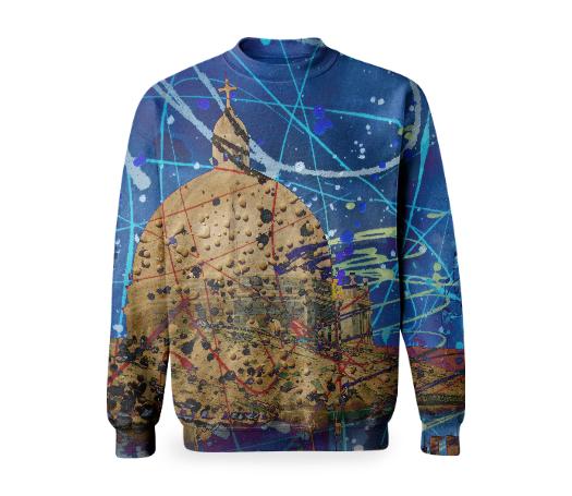 Sweatshirt Digital Expressionism 012