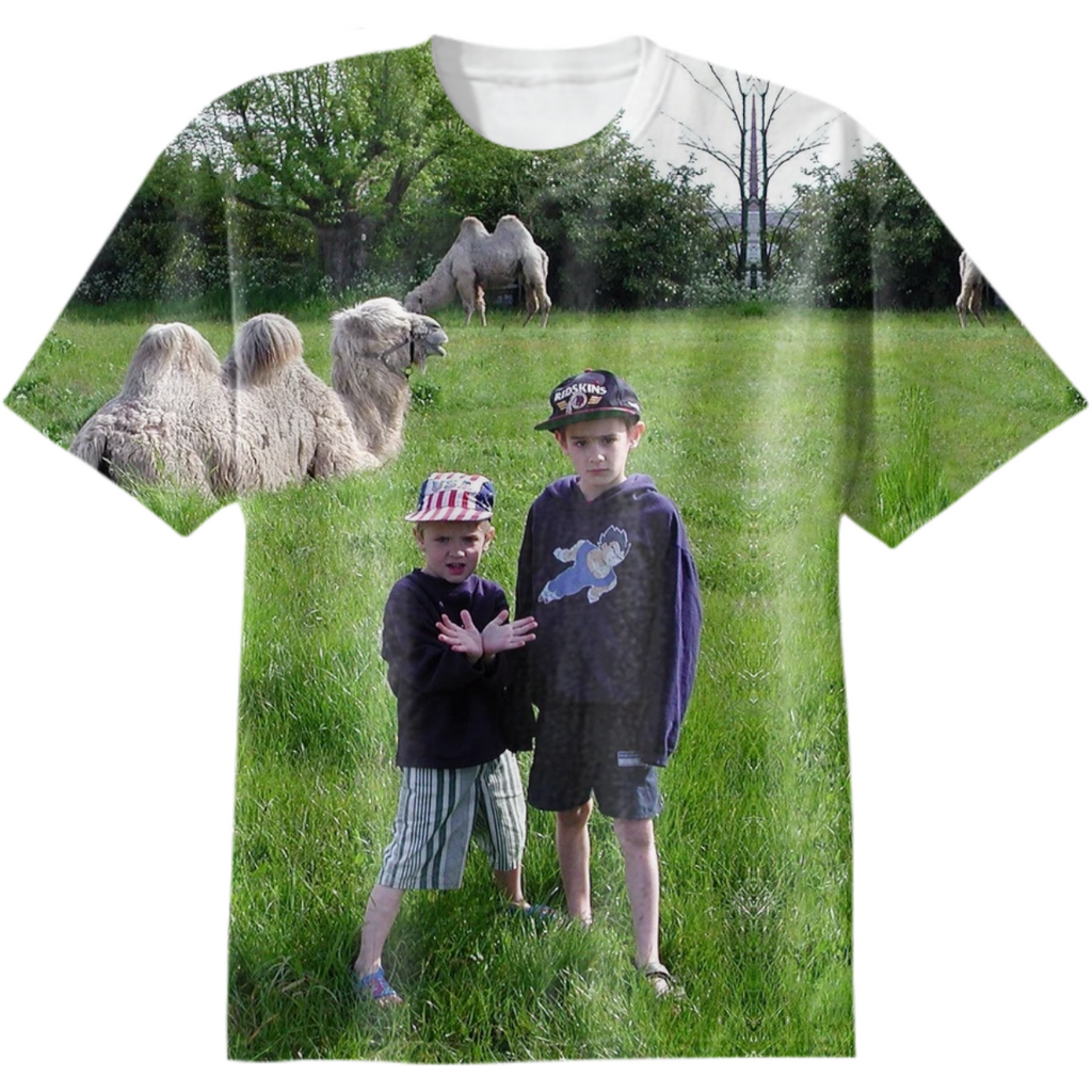 Me and my brother, chilling in Super Sayan mode.