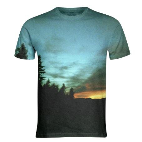 Wyoming Sunset T shirt