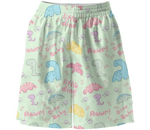Dino Baby Shorts