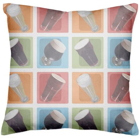 Craft Beer Colors Pillow