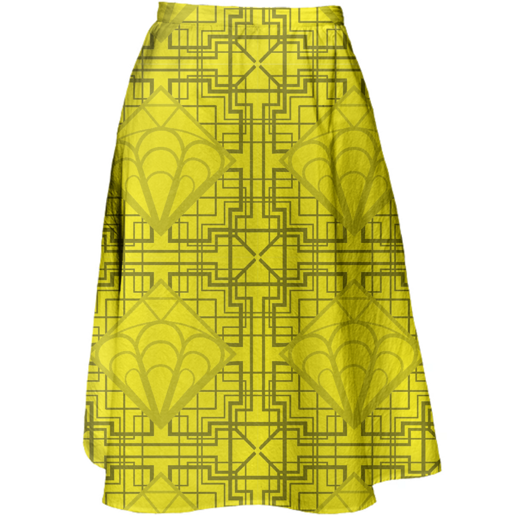 fashion design in art deco style