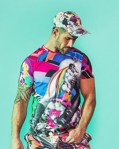 PAOM, Print All Over Me, digital print, design, fashion, style, collaboration, avafxtof, Baseball Hat, Baseball-Hat, BaseballHat, AVAF, TOF, spring summer, unisex, Poly, Accessories