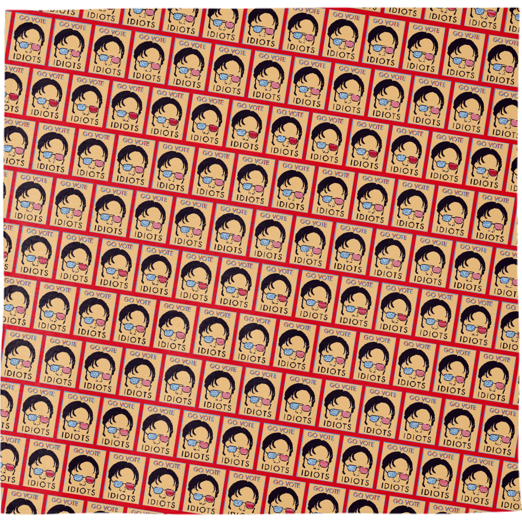 "Go Vote Idiots" Bandana