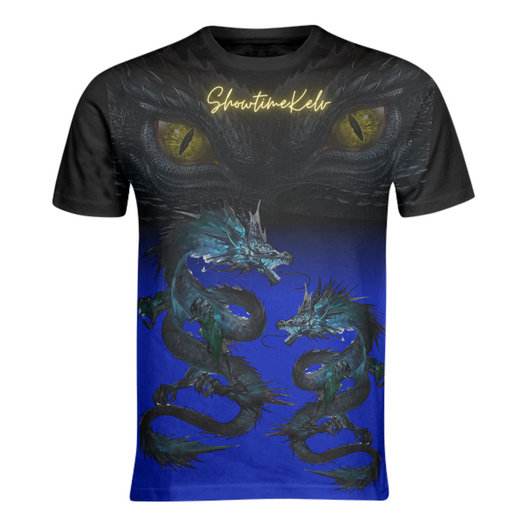 SHOWTIME KELV DRGN EYE TWO TONE T-SHIRT